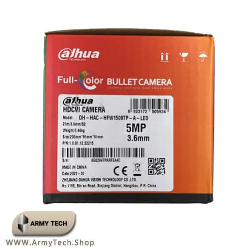 دوربین مداربسته باصدا داهوا HFW1509TP-A-LED 2