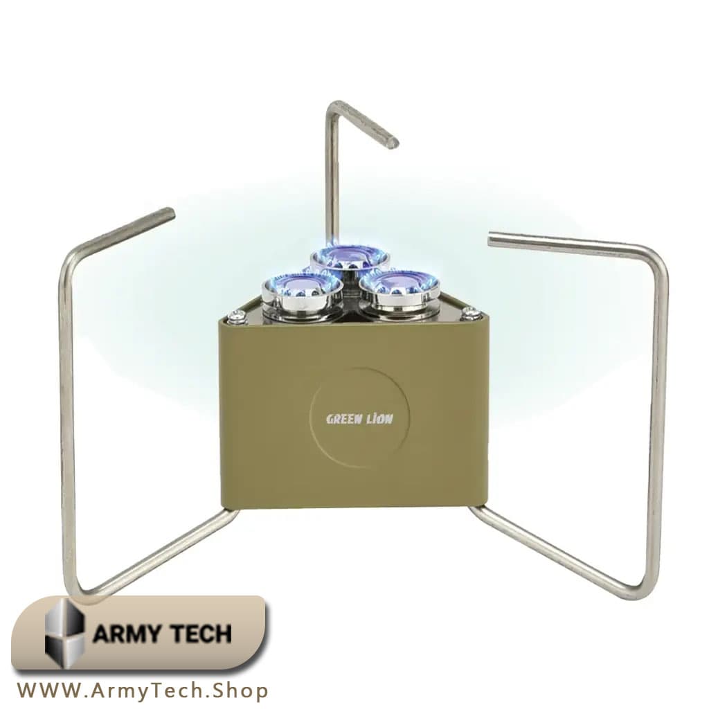 اجاق تاشو سه شعله کمپینگ گرین لاین مدل Green Lion 3Burner