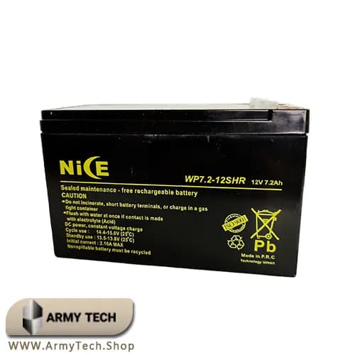 باطری 7/2 آمپر