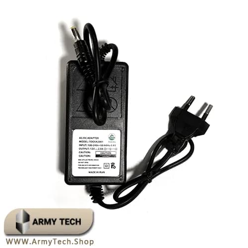 آداپتور ۱۲ ولت لپ تاپی 2 آمپر