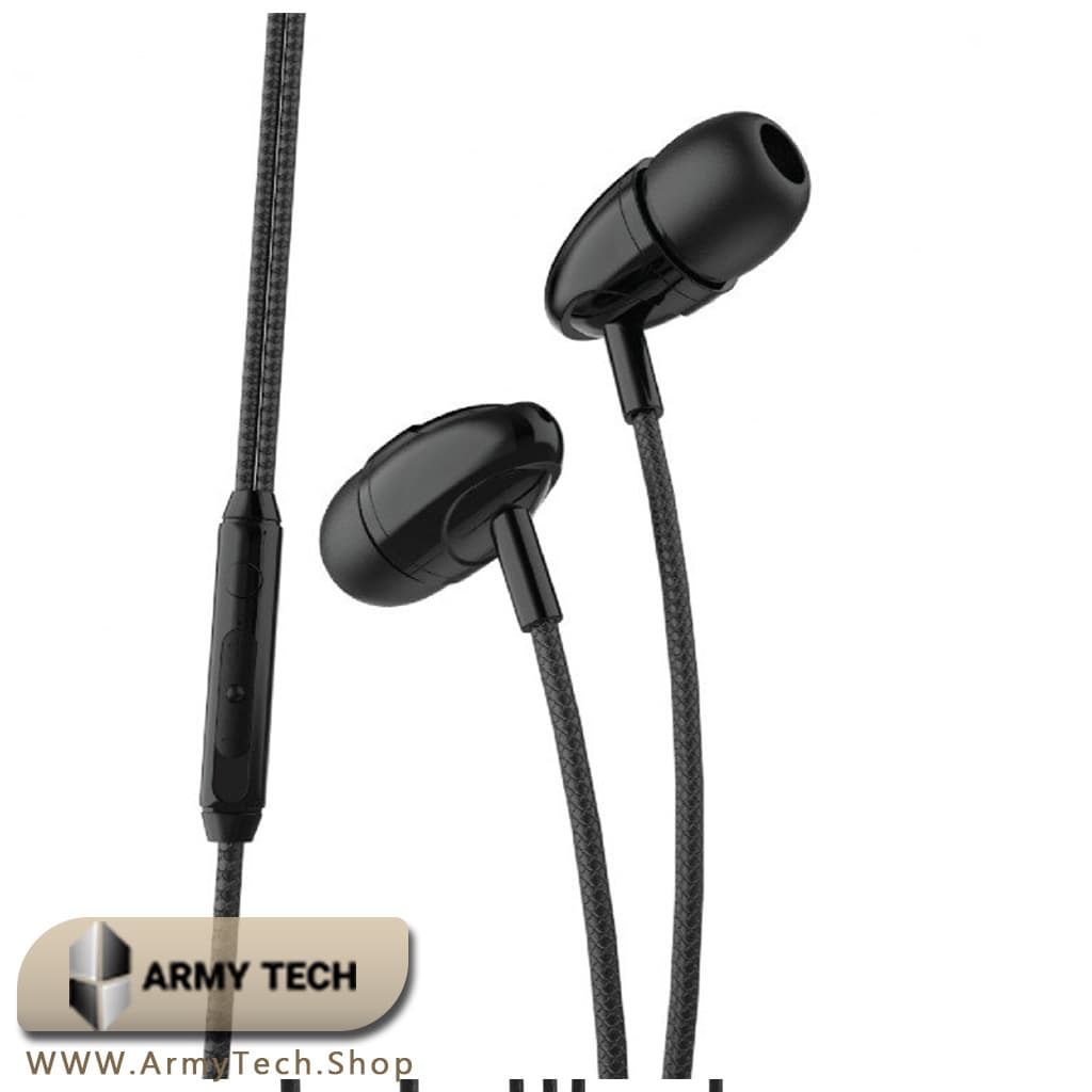 هندزفری استریو پرودو بلو 3.5mm میکروفون شفاف، کابل 1.2m 2