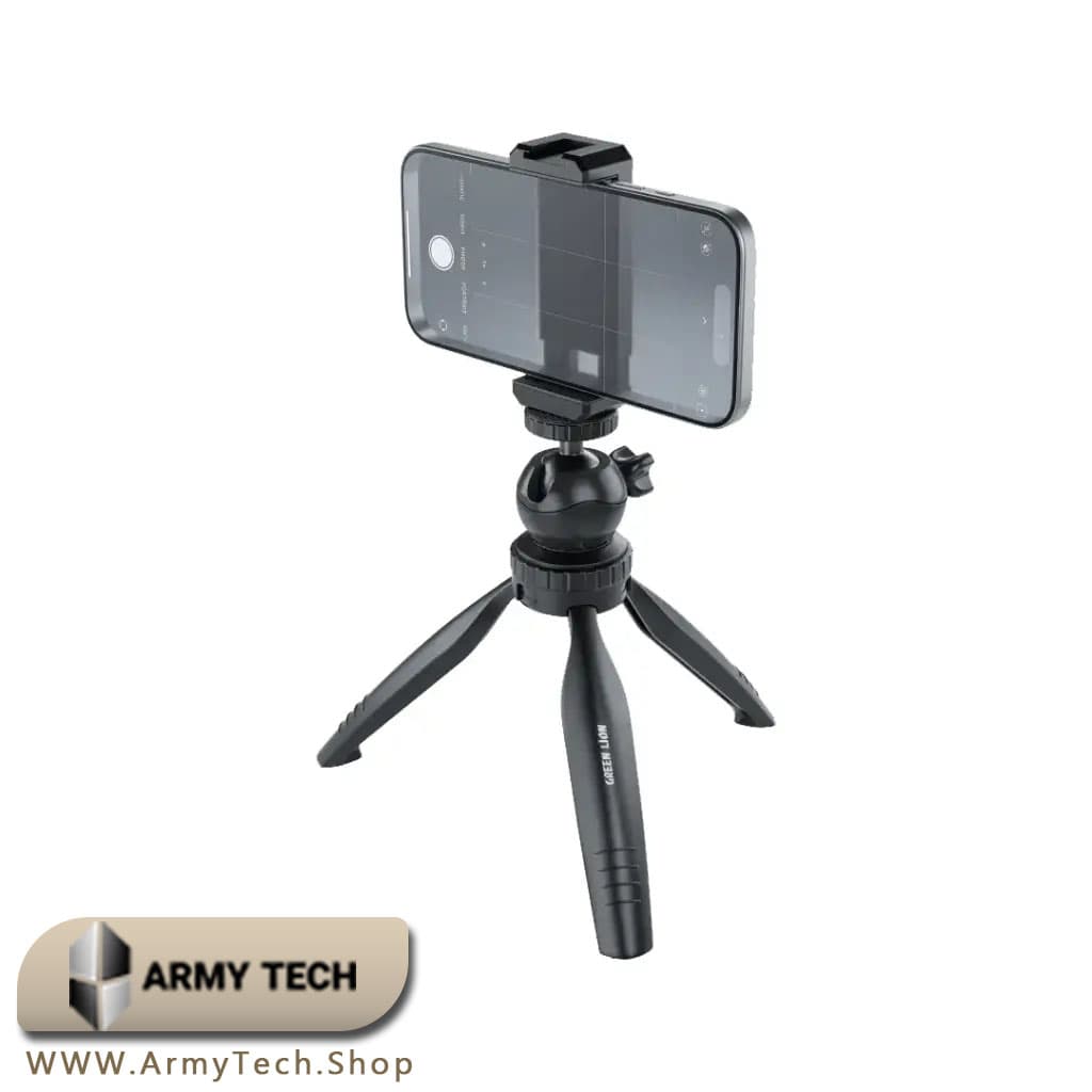 پایه نگهدارنده و هولدر رومیزی موبایل Green Lion GTP-180 با چرخش ۳۶۰ درجه