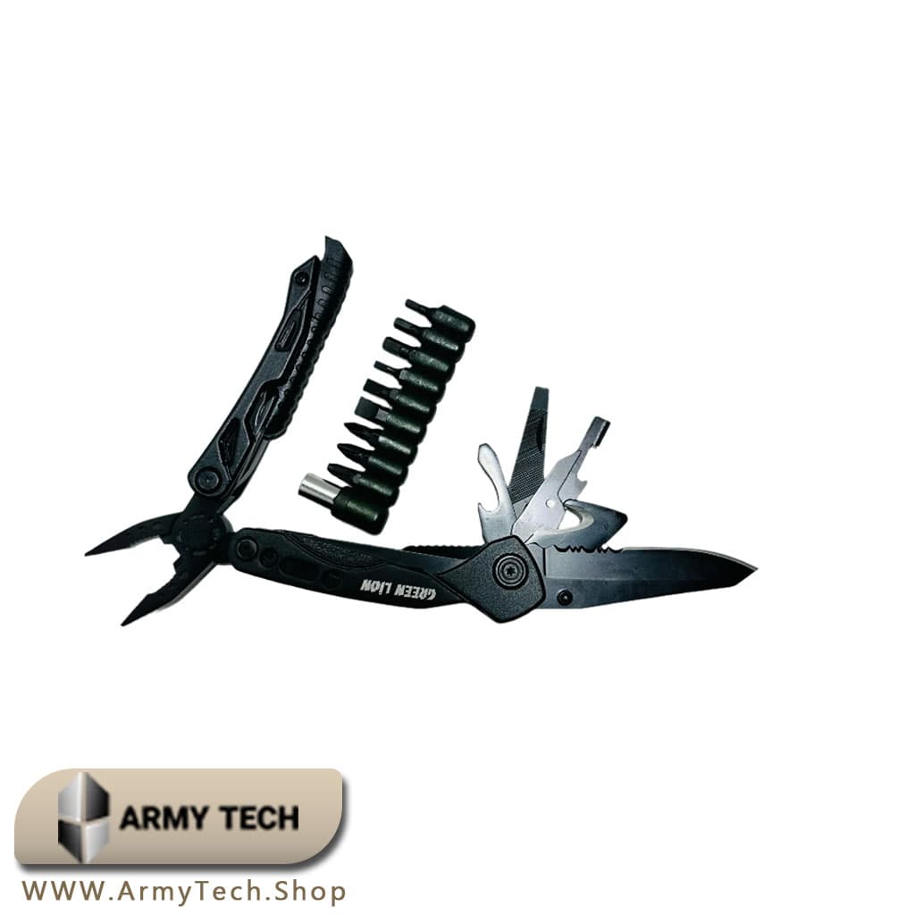 انبردست چندکاره گرین لاین Green Lion MultiTool مدل Multi Plier با 10 ابزار