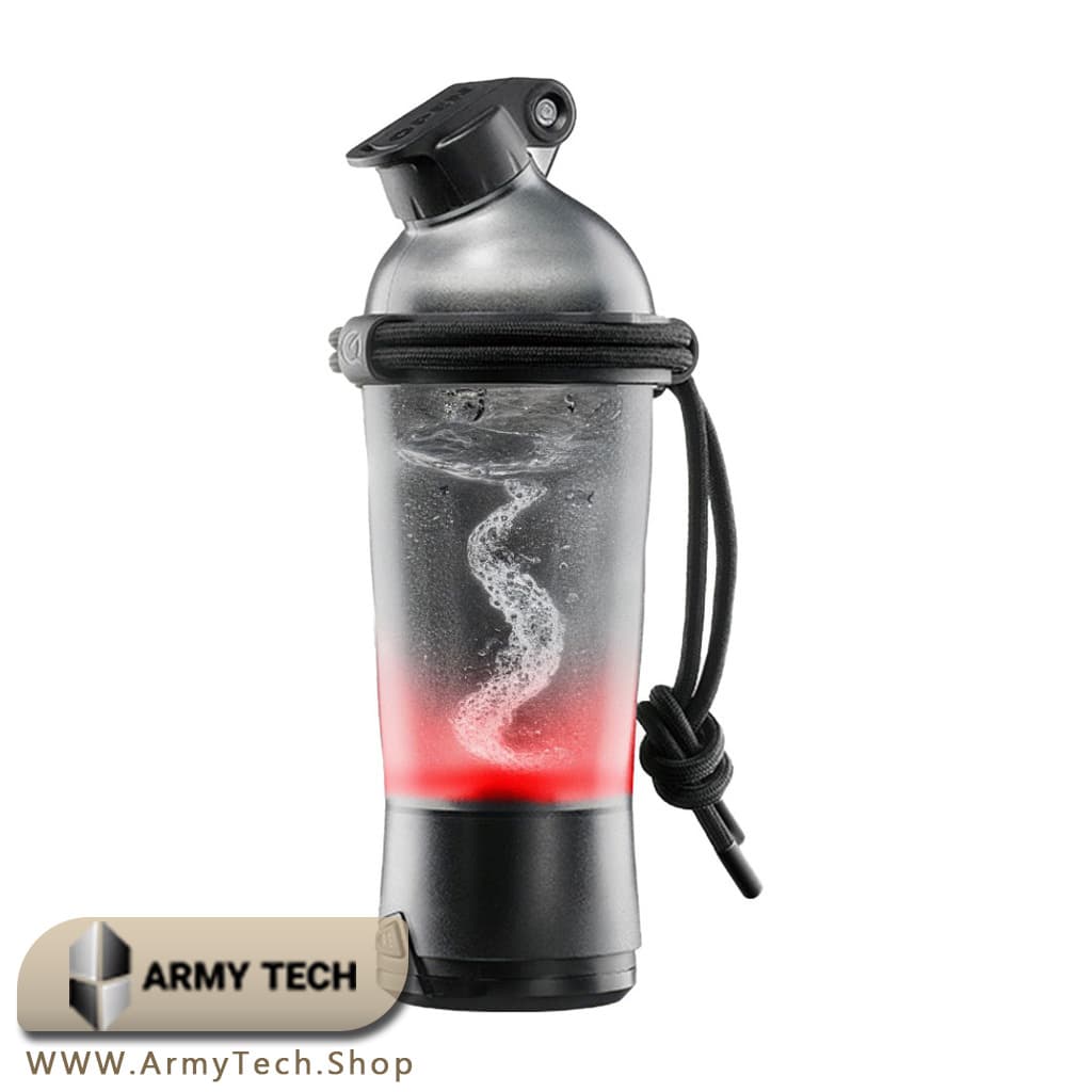 شیکر برقی قابل حمل Porodo ظرفیت 550ml باتری 2000mAh و شارژ Type-C