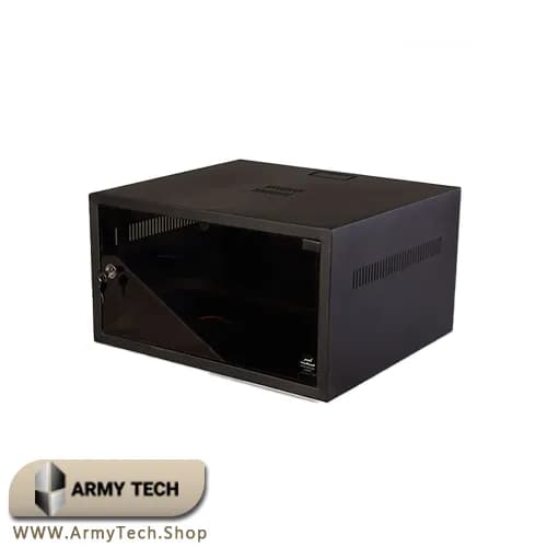 رک درب فلزی برای DVR و NVR – محفظه مقاوم و قفلدار برای امنیت تجهیزات