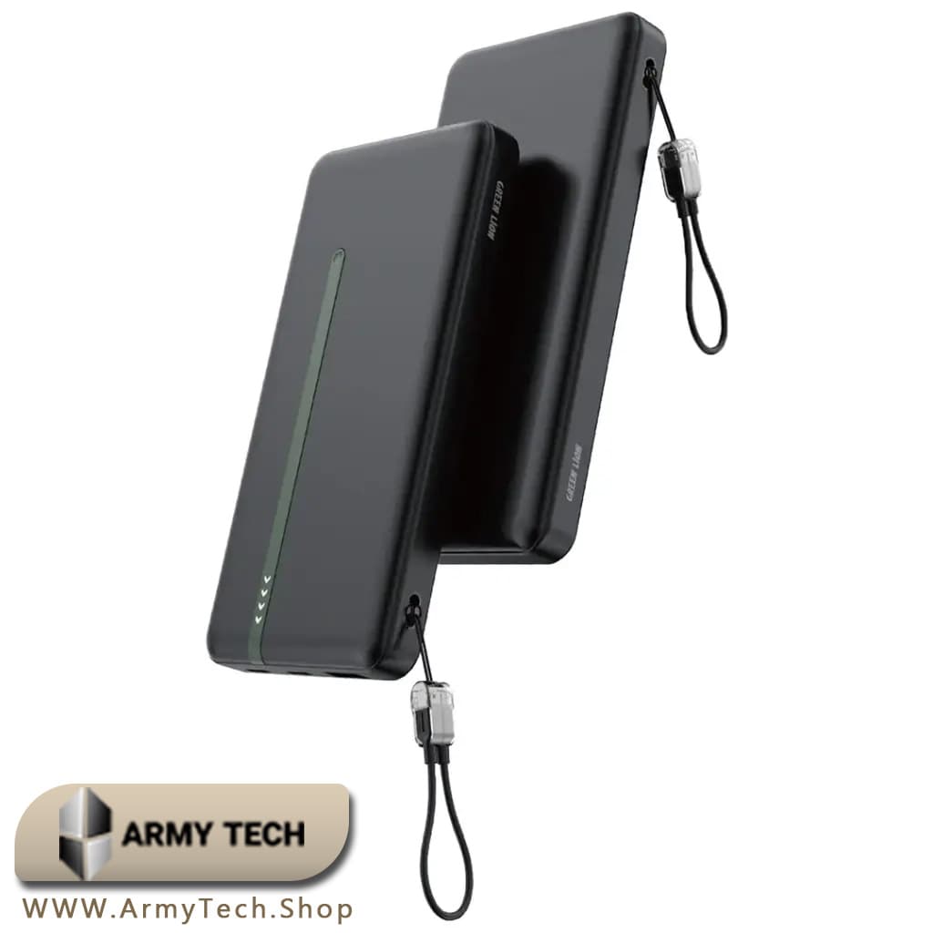 پاوربانک Green Lion مدل Boston ظرفیت 10000mAh شارژ سریع PD 20W + QC 3.0