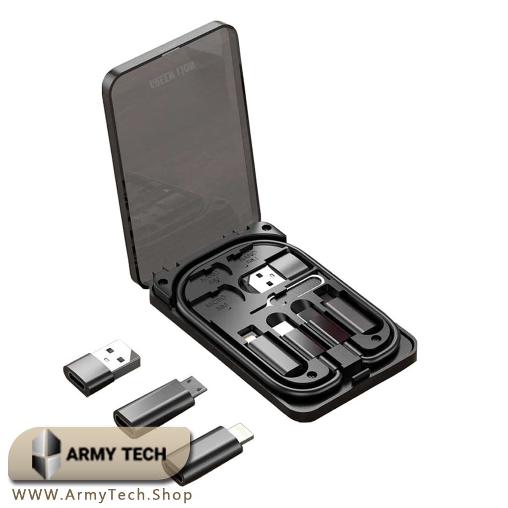 کیت چندکاره مسافرتی ۶ در ۱ Green Lion (Travel Box)