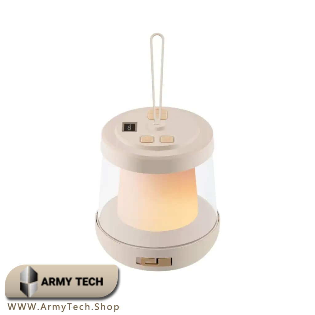 چراغ کمپینگ Green Lion مدل Lumex LED Light GCL-06 ریسه 10m و پاوربانک 5V